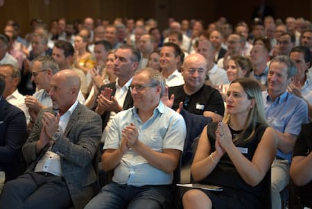 Publikum Zucchetti Forum Retail Hospitality 2023 Publikum begeistert Zucchetti Forum Retail Hospitality 2023