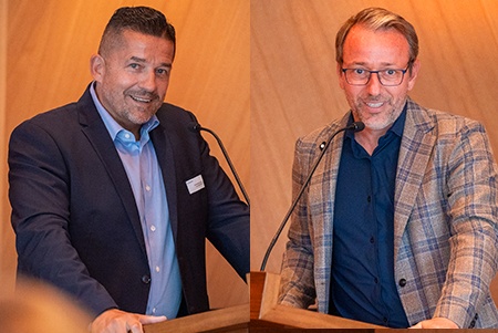Dirk Dani 2024 Dirk Schwindling, Daniel Bühler Widenmoos Zucchetti Forum Willkommensrede