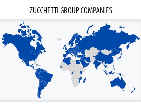 Zucchetti in the world