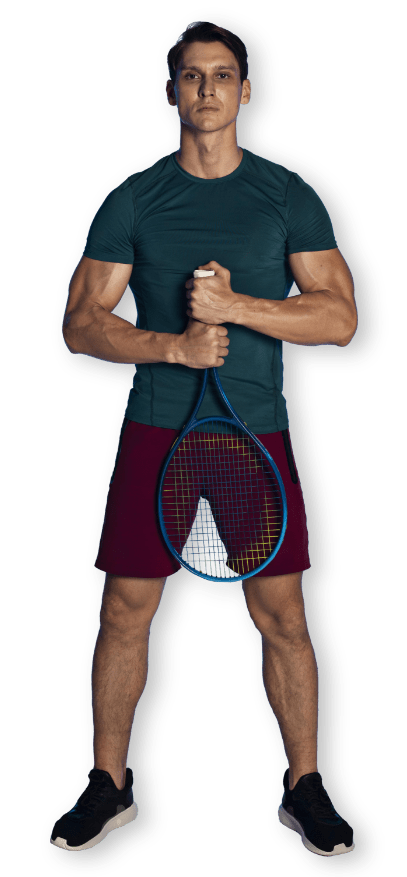 boy tennis player