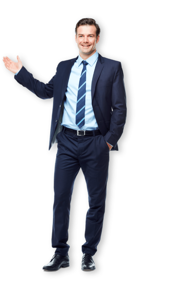 man with jacket and tie