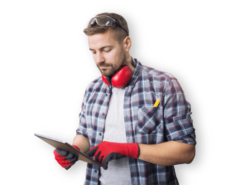 man-with-hearing-protection-and-laptop