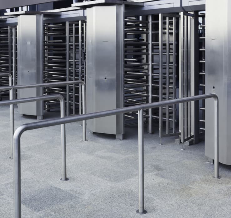 full height turnstiles